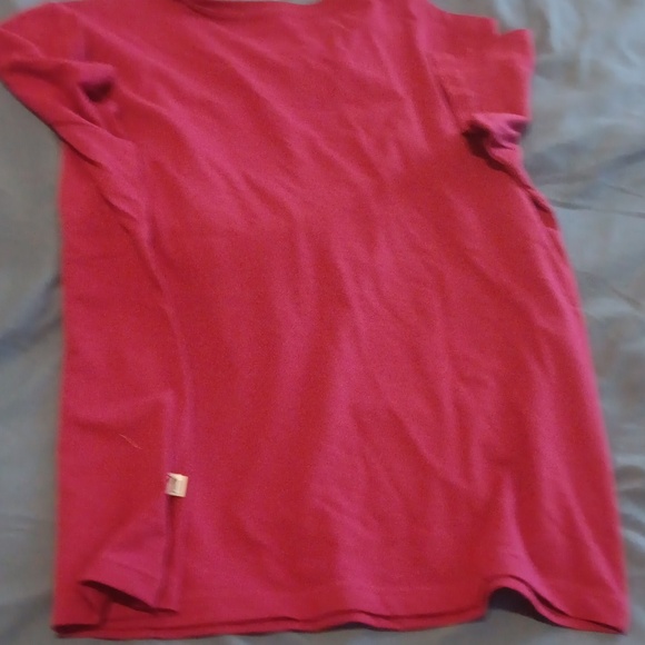 Meet your Posher, Meredith puma pink and green t shirt short sleeve with tags ad - Picture 3 of 6
